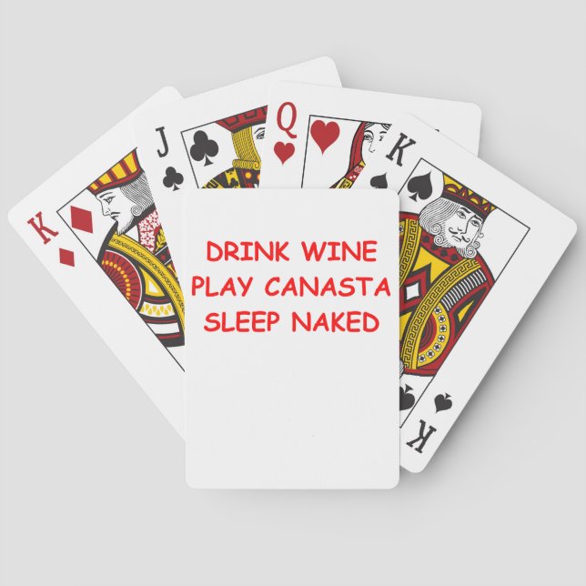canasta playing cards (Back)