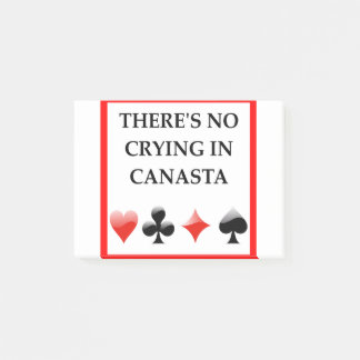 CANASTA POST-IT NOTES