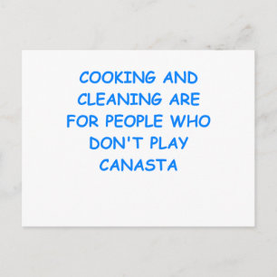 canasta postcard