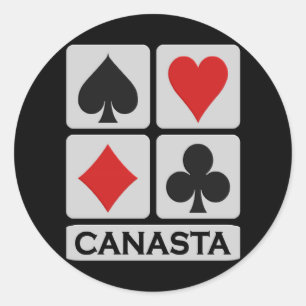 Canasta stickers