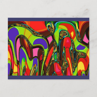 Canberra Abstract Gifts Postcard