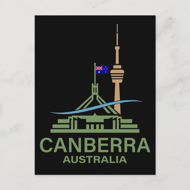 Canberra Australia Postcard (Front)
