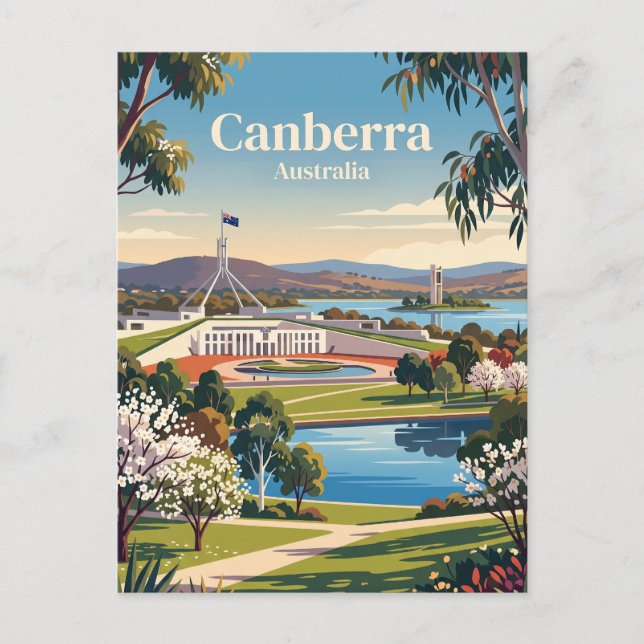 Canberra, Australia Postcard (Front)