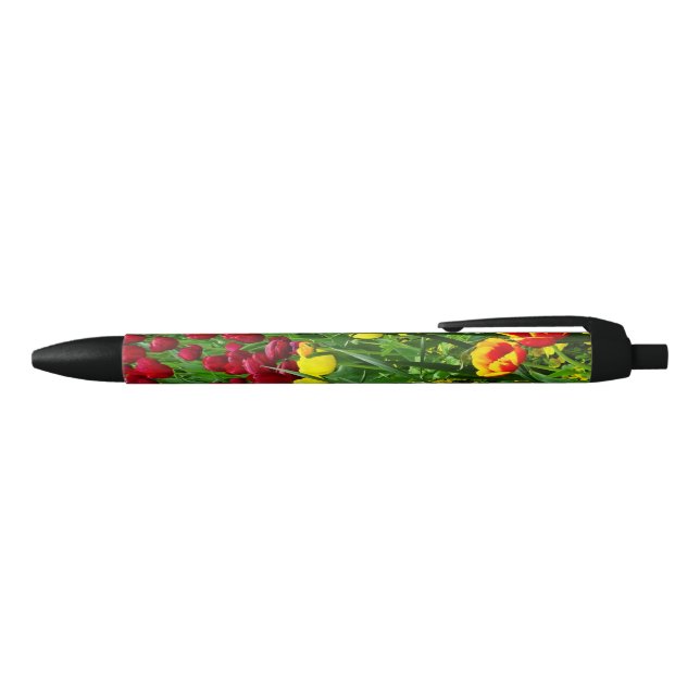 Canberra Tulips Black Ink Pen (Top)