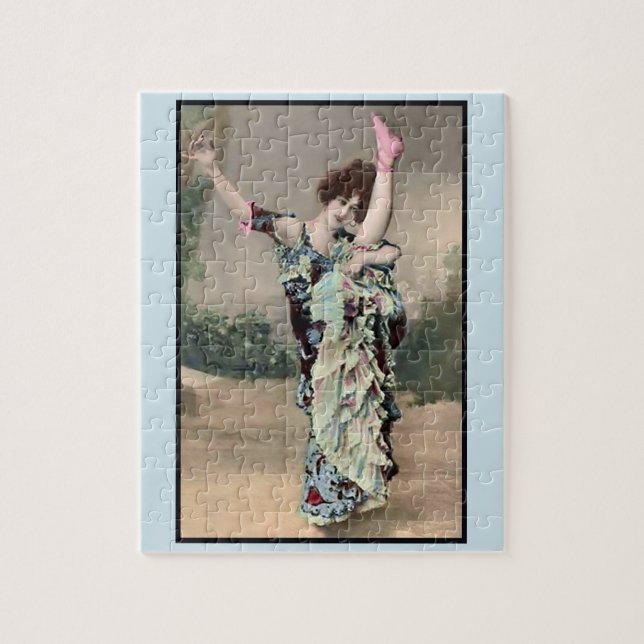Cancan Dancer 1 Jigsaw Puzzle (Vertical)