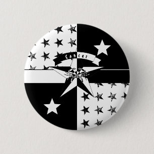 Cancer 6 Cm Round Badge