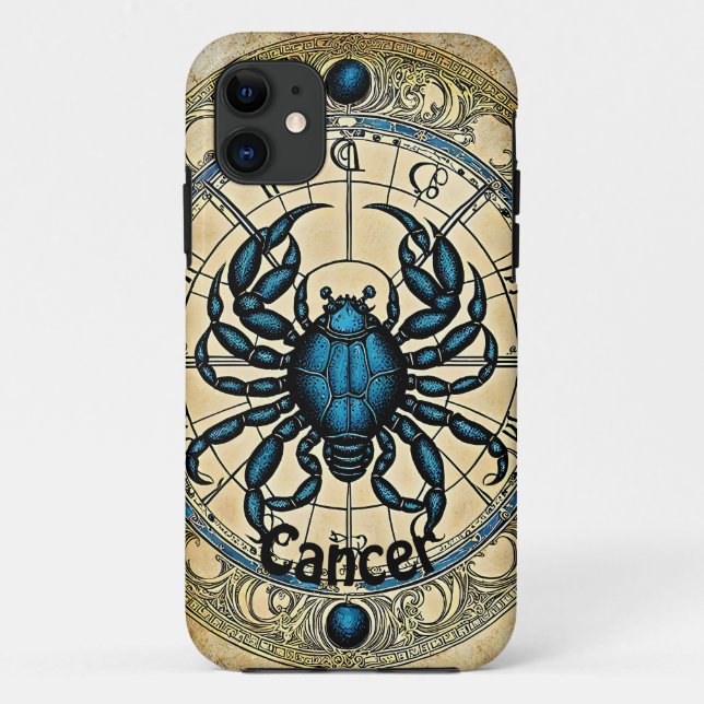 Cancer astrological sign Case-Mate iPhone case (Back)