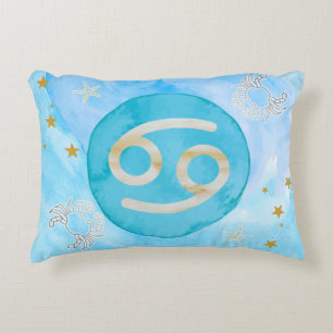 Cancer Astrology Zodiac Sign Traits Accent Pillow