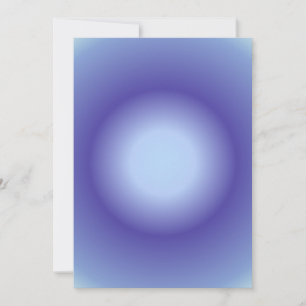 Cancer Aura, Cancer Zodiac, Blue Aura Gradient Holiday Card