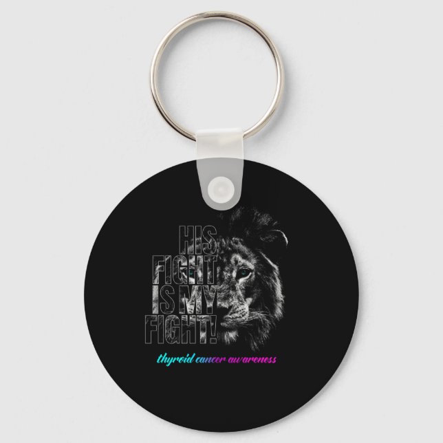 Cancer Awareness1  Key Ring (Front)