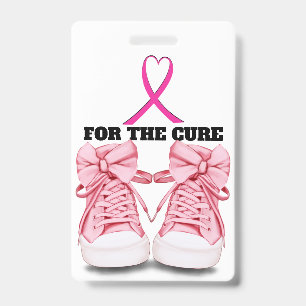 Cancer Awareness Badge - See Back ID Badge