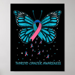 Cancer Awareness Butterfly Poster