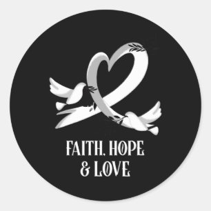 Cancer Awareness Cancer Awareness Month World Canc Classic Round Sticker