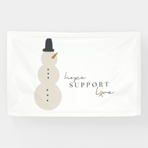 cancer awareness. Christmas Holiday Banner