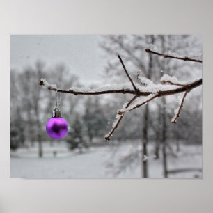 Cancer Awareness Christmas Print