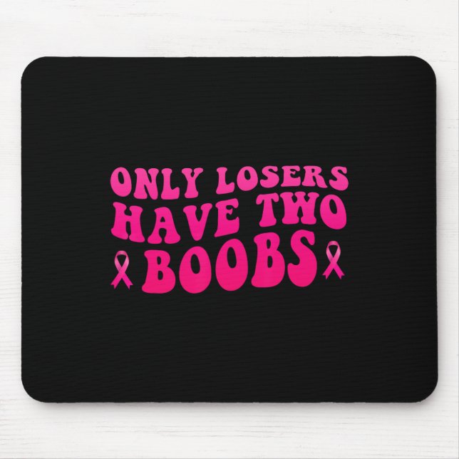 Cancer Awareness Funny Mastectomy  Mouse Pad (Front)
