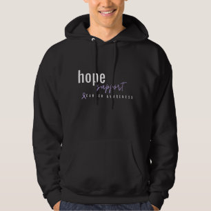 cancer awareness hope support Pullover Hoodie