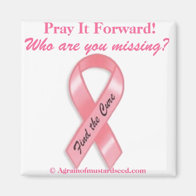 Cancer Awareness Magnet (Front)