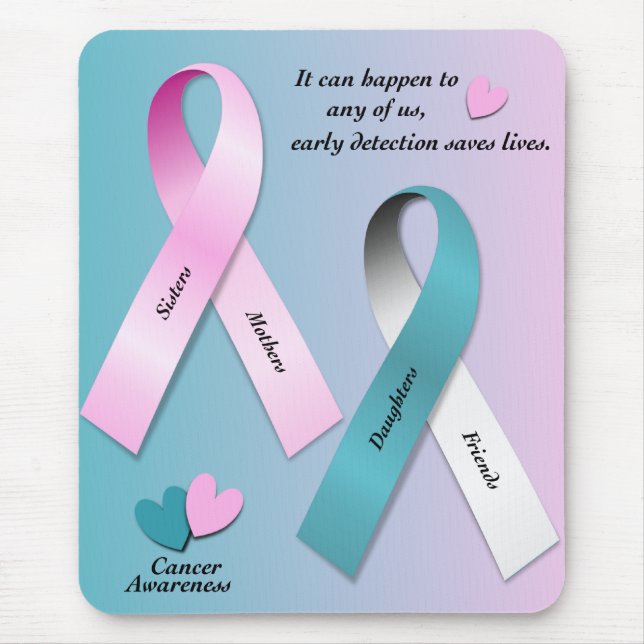 Cancer Awareness Mouse Pad (Front)