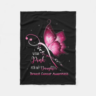 Cancer Awareness Shirt2 Fleece Blanket