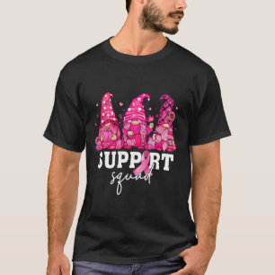 Cancer Awareness Shirt For Women Gnomes Support Sq