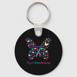 Cancer Awareness Shirt Key Ring