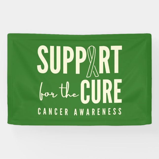 cancer awareness support for the cure Banner  (Horizontal)