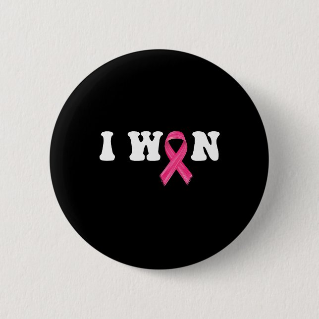 Cancer Awareness Survivor  6 Cm Round Badge (Front)