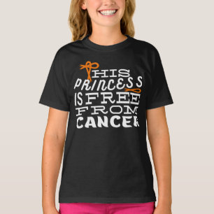 CANCER AWARENESS- THIS PRINCESS IS FREE FROM CANCE T-Shirt