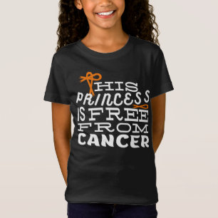 CANCER AWARENESS- THIS PRINCESS IS FREE FROM CANCE T-Shirt