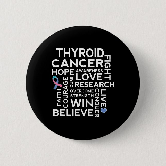 Cancer Awareness Walk Support  6 Cm Round Badge (Front)