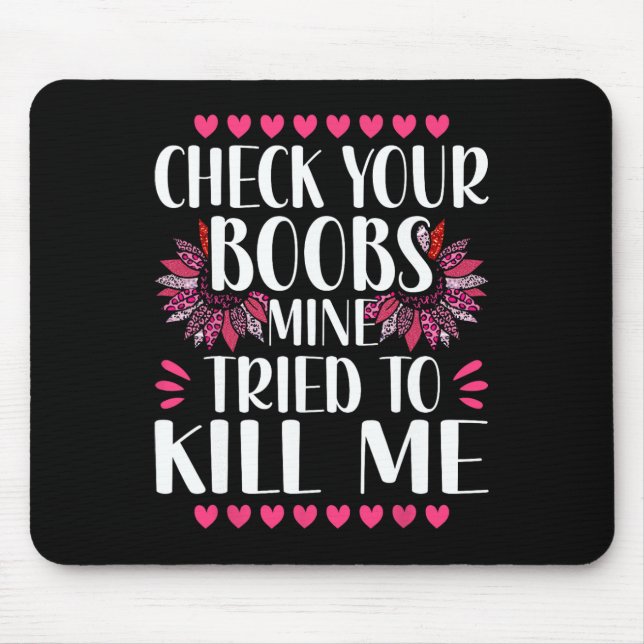 Cancer Awereness Supportor  Mouse Pad (Front)