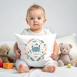 Cancer Baby - Zodiac Design Nursery Cushion