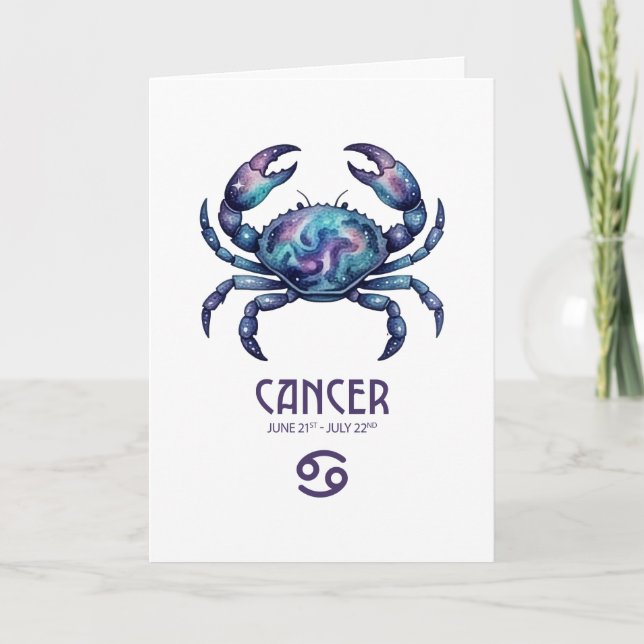 Cancer Birthday Card (Front)