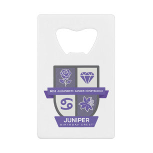 Cancer Birthday Crest™ for June 22-30