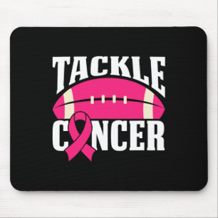 Cancer Breast Awareness Tackle Pink Ribbon Mouse Pad