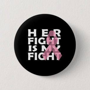 Cancer Breast Cancer  6 Cm Round Badge