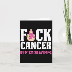 Cancer Breast Cancer Awareness Card