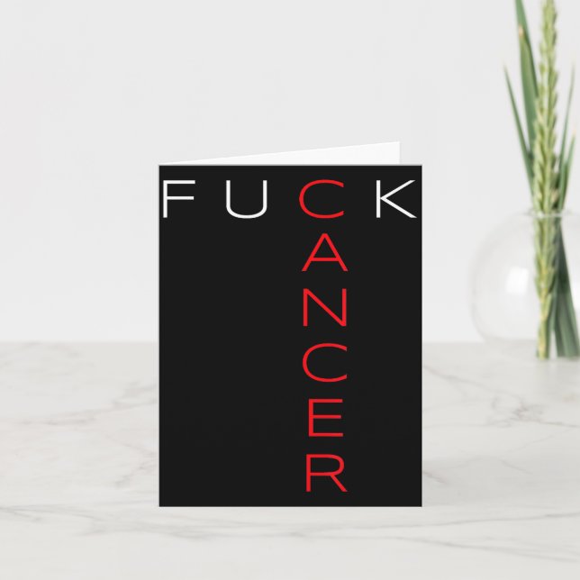 Cancer  card (Front)
