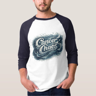 Cancer Chaos   Moody Moon Zodiac Astrology Shirt