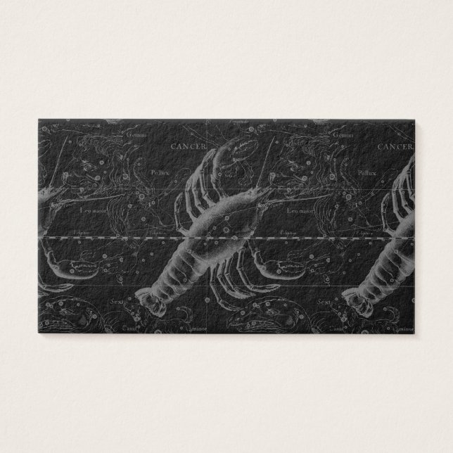 Cancer Constellation Hevelius 1690 Decor (Front)