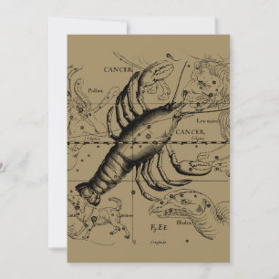 Cancer Constellation Hevelius 1690 June 21-July 22