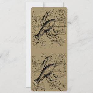 Cancer Constellation Hevelius 1690 June 21-July 22