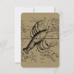 Cancer Constellation Hevelius 1690 June 21-July 22