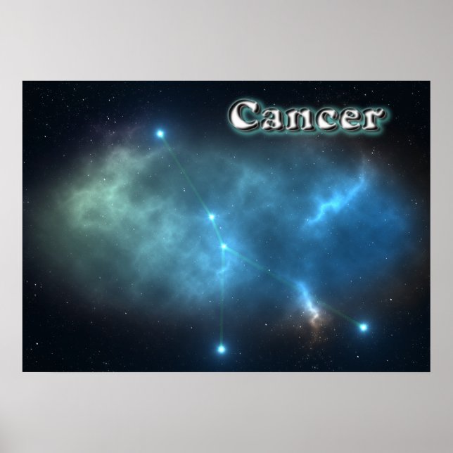 Cancer constellation poster (Front)