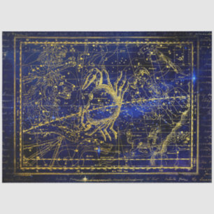 cancer constellation tissue paper
