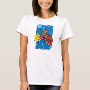 Cancer Crab in the night sky T-Shirt