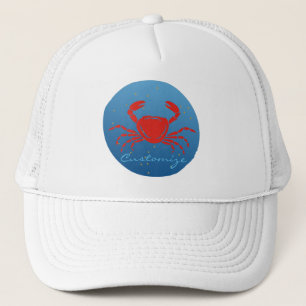 Cancer Crab Zodiac Thunder_Cove Trucker Hat