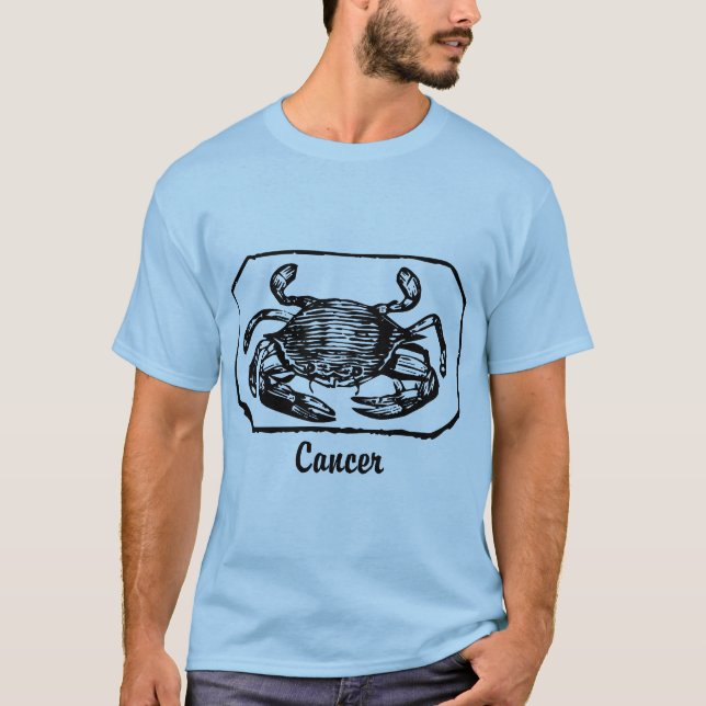 Cancer - Customised T-Shirt (Front)