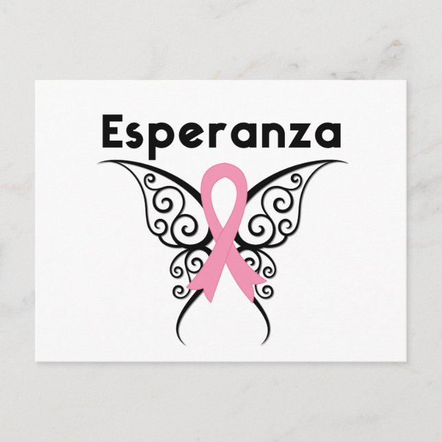 Cancer de Mama - Esperanza Postcard (Front)
